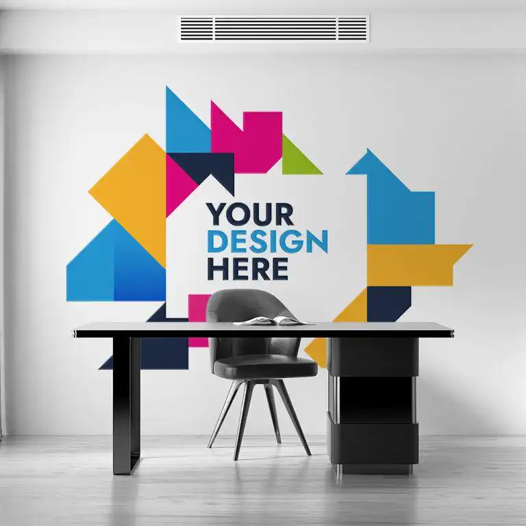 Carta da parati adesiva o PVC adesivo da parete personalizzato opaco, facile da applicare e rimuovere, ideale per decorazioni interne di negozi, uffici e abitazioni.