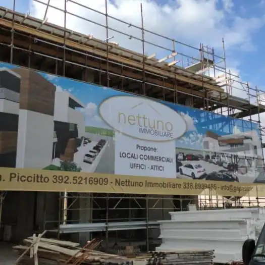 telo mesh per edilizia