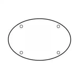 43 x 30 cm Ellittico