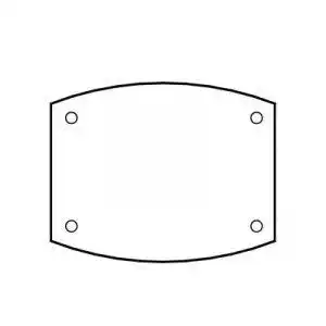 43 x 30 cm Panoramico