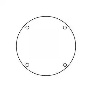 25 x 25 cm Circolare