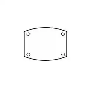 30 x 21 cm Panoramico