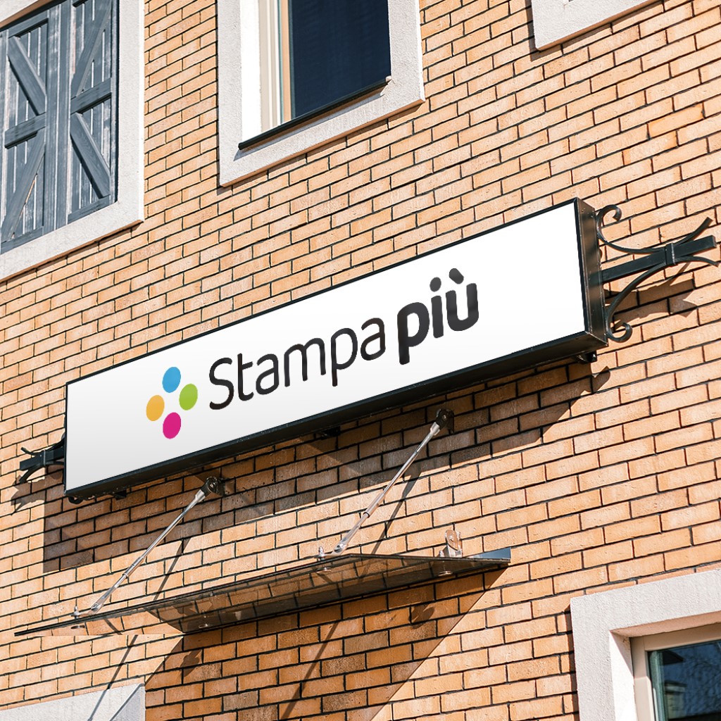 insegna a parete monofacciale luminosa in plex a colori_stampa - grande - formato - stampa - piu - modica - ragusa Stampa più 27