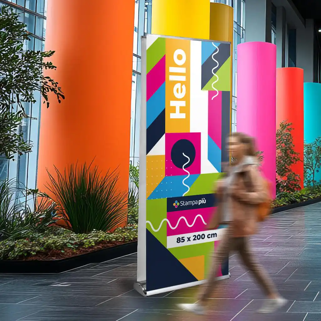 roll up bifacciale cm 85x200