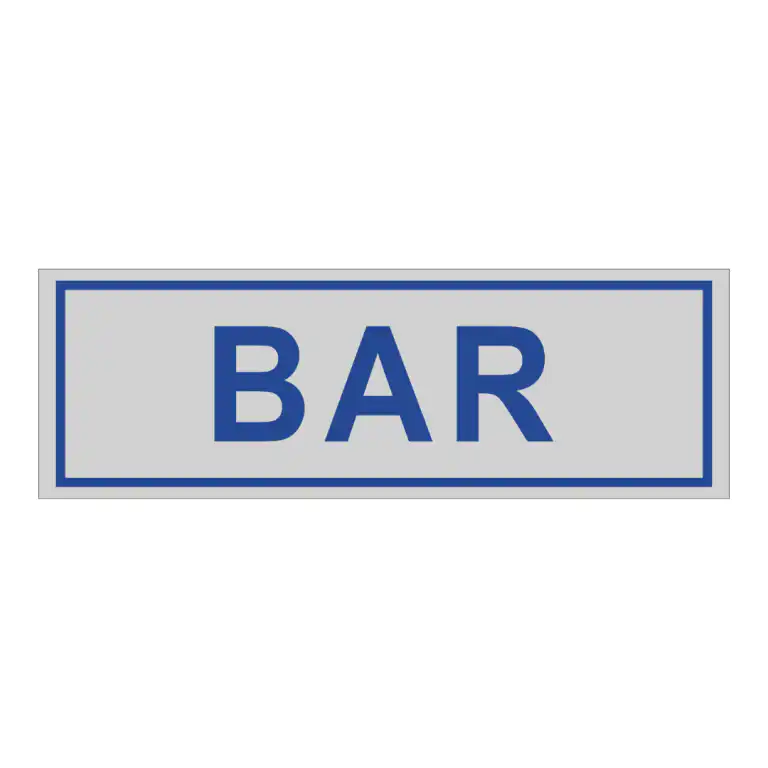 cartello bar