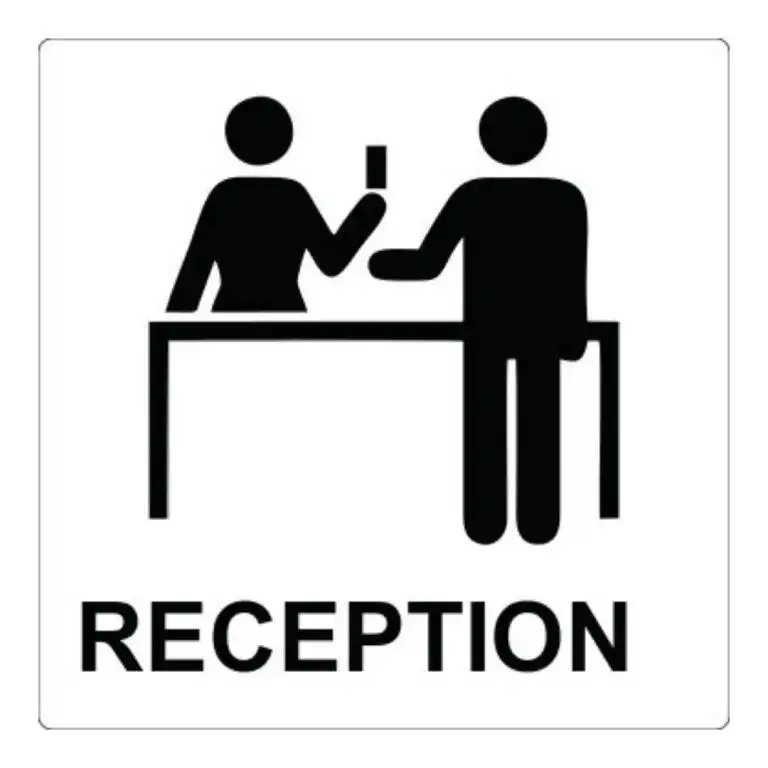 cartello reception