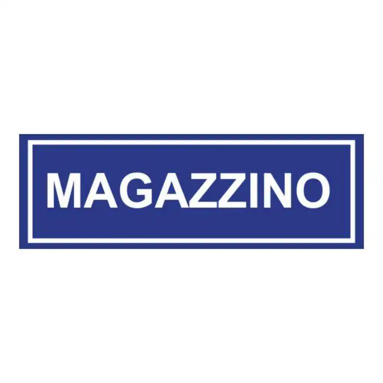 cartello magazzino