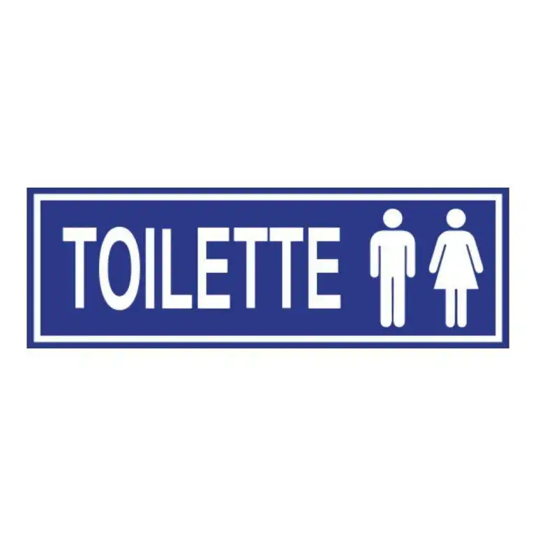 cartello toilette