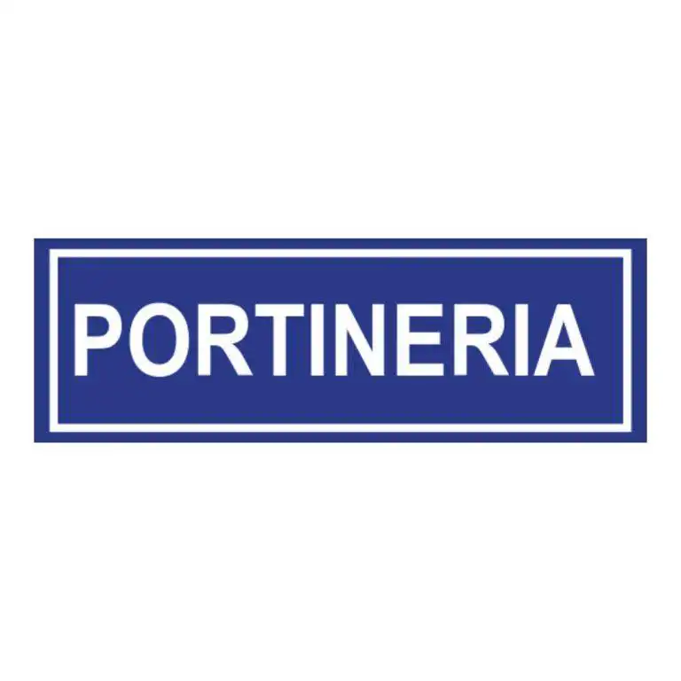 cartello portineria
