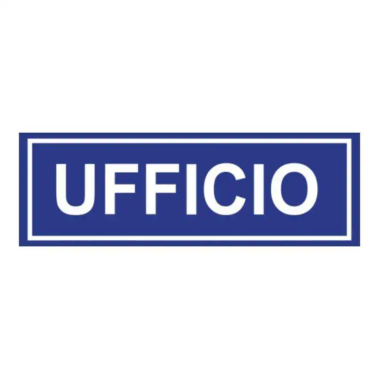cartello ufficio