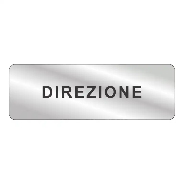 cartello direzione