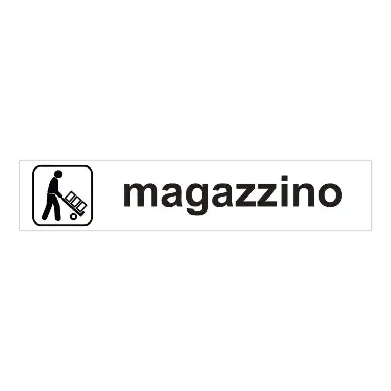 cartello magazzino