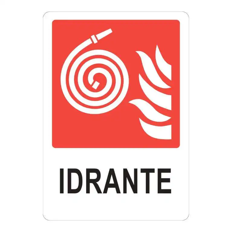 cartello idrante