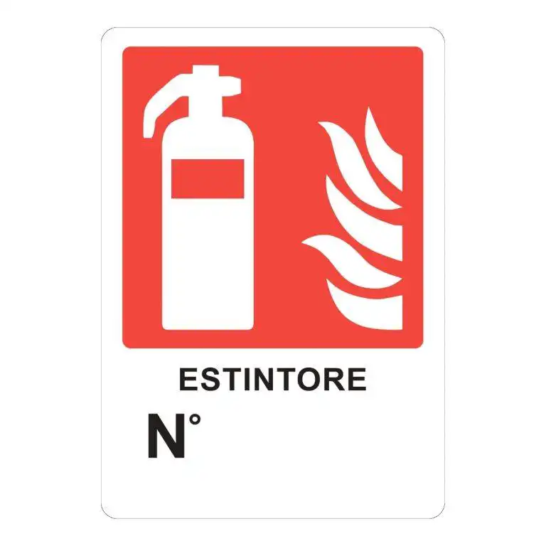 cartello estintore
